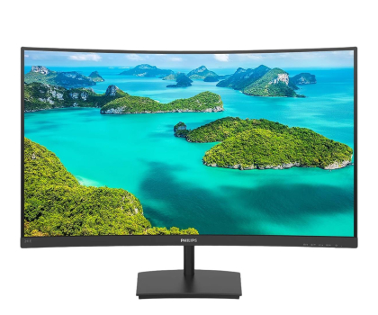 Monitor LED 24" (23,5"-26,4") PHILIPS 23,6" 241E1SCA/00 Czarny